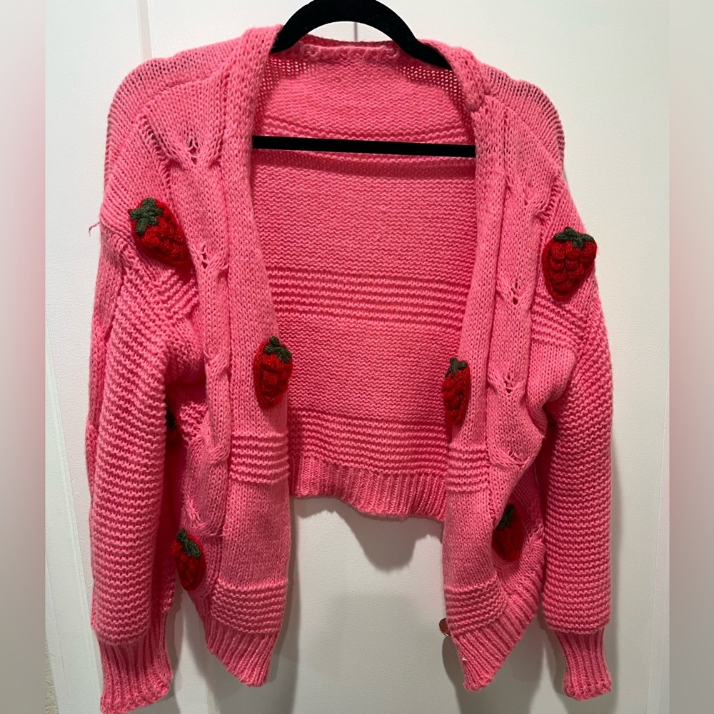 Strawberry sweater 

Amazon brand Txyjpp